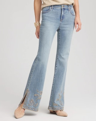 Girlfriend Whipstitch Flare Jeans | Chico's